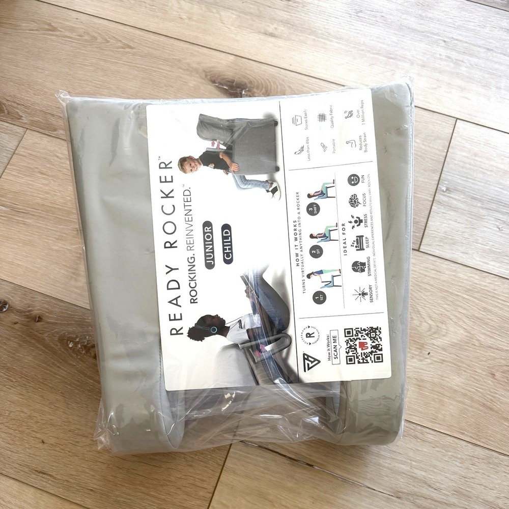 Ready Rocker Junior Portable Rocking Device Gray Sensory Focus Support NEW - Picture 2 of 7